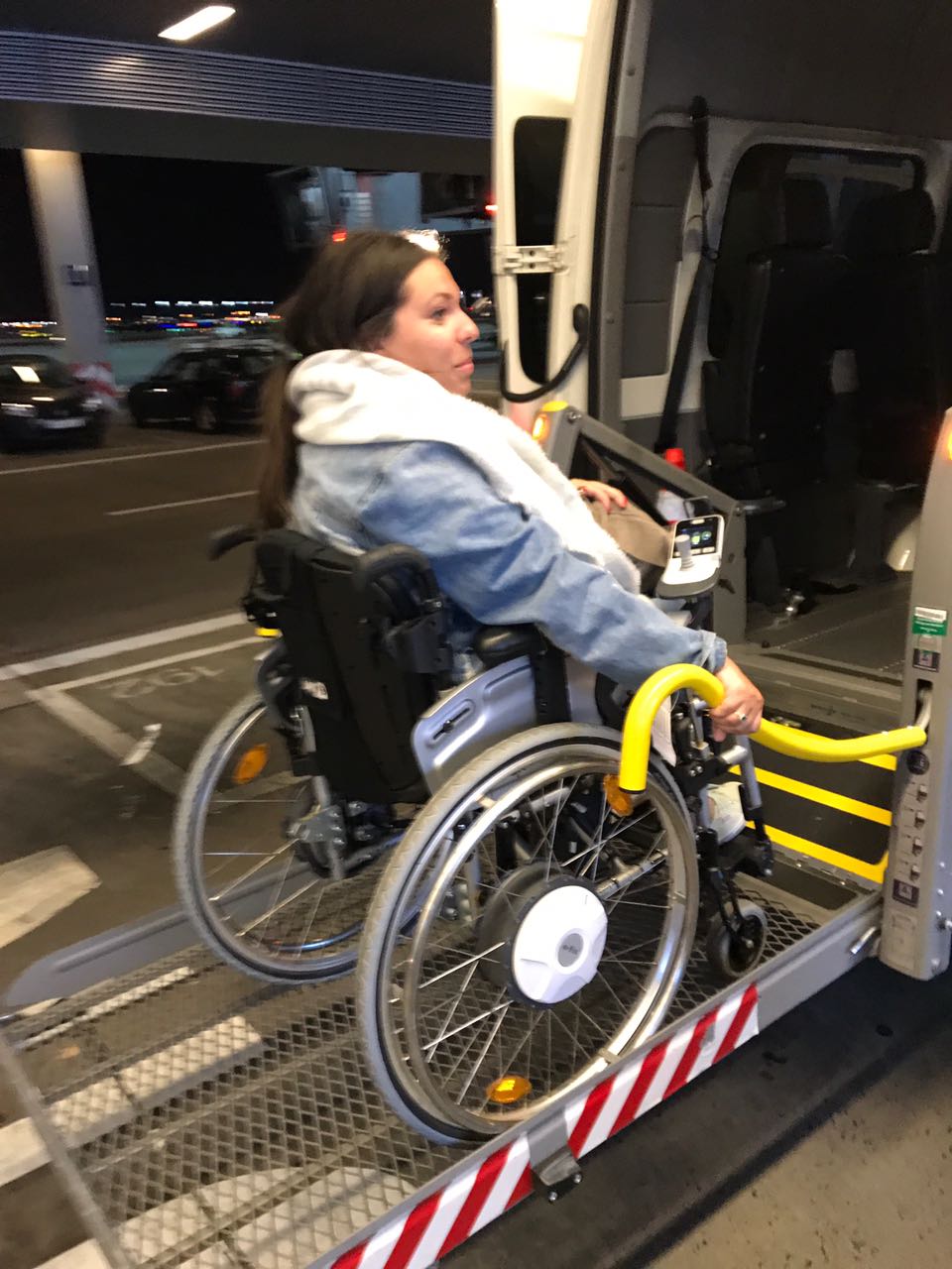 Madrid mit Rollstuhl