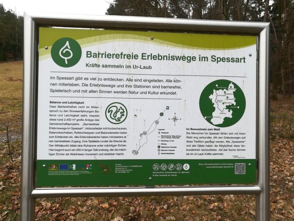 Barrierefreie Erlebniswege