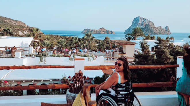 Ibiza mit Rollstuhl